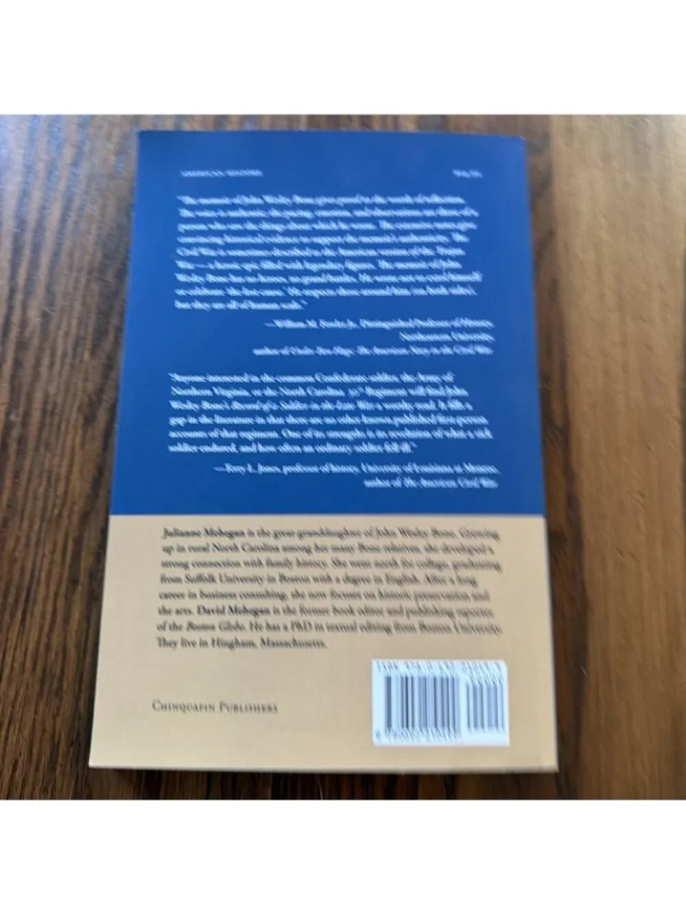 Record of a‎ Soldier in the Late War: The Confederate Memoir of John Wesley B...